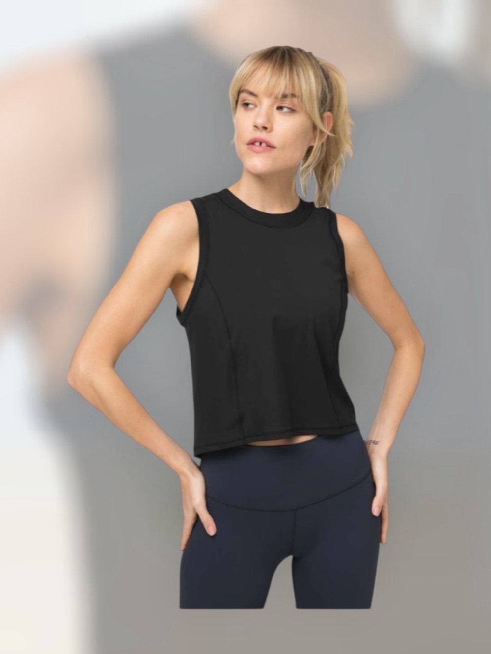 Lululemon Sheer Will Tank *Pulse
Black